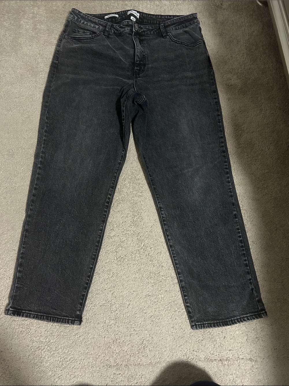 Target Women’s Straight Leg Jeans in Faded Black